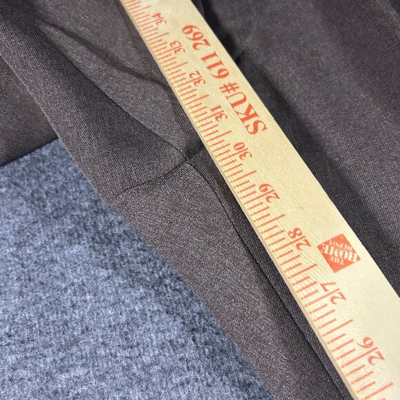 Vintage Levi Strauss Action Slacks Pants Mens 34x30 Brown Dacron Made USA 70s - Picture 11 of 12